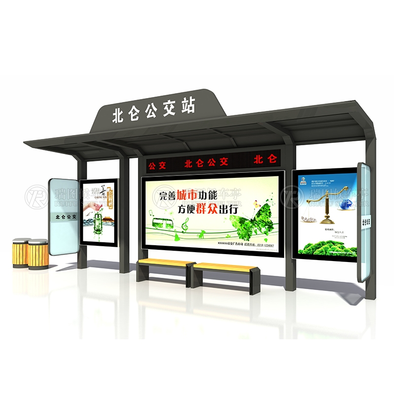 候車(chē)亭站臺(tái)功能定制，打造人性化公共交通空間